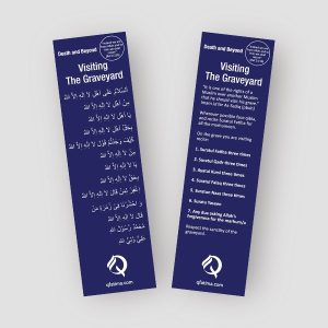 Visiting the graveyard - bookmark